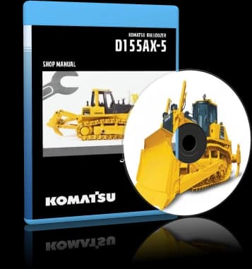 کاتالوگ راهنما (شاپ منوال) بلدوزر کوماتسو مدل D155AX-7 — تصویر ۴