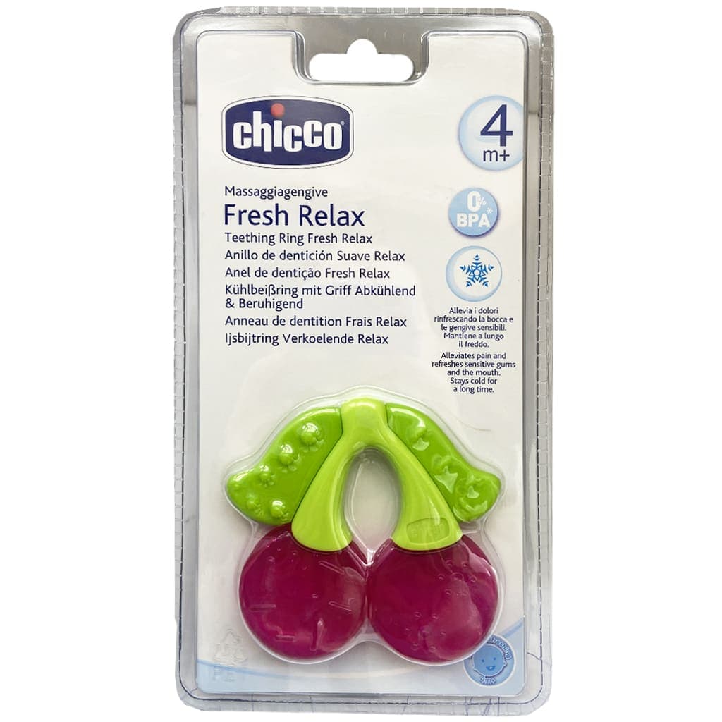 دندان گیر طبی نوزاد طرح گیلاس چیکو Chicco