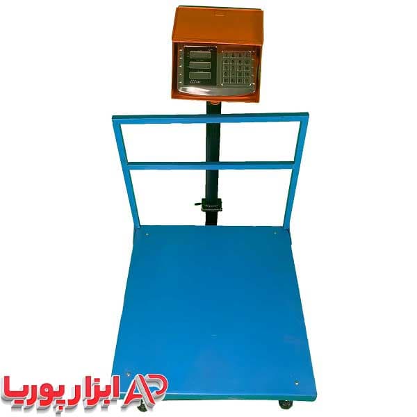 باسکول 300 کیلویی کمری محافظ دار کفی 60*60