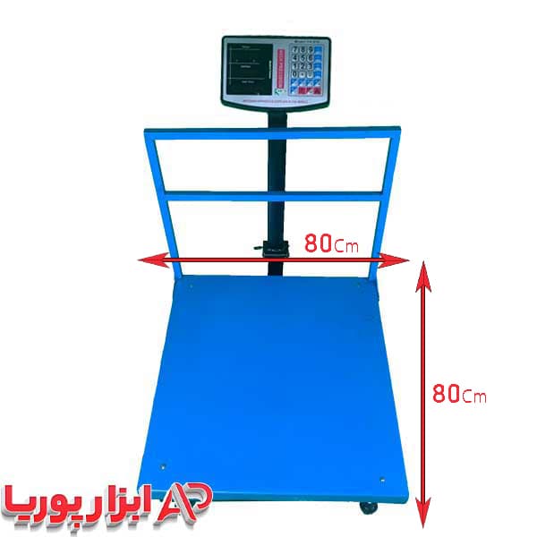باسکول 800 کیلویی تیرکس تایوانی کفی 80*80 — تصویر ۶