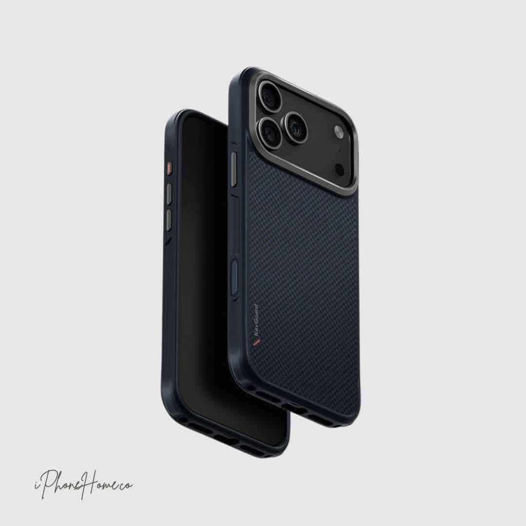 قاب یونیک Keva سرمه ایی مناسب iPhone 17 Pro Max