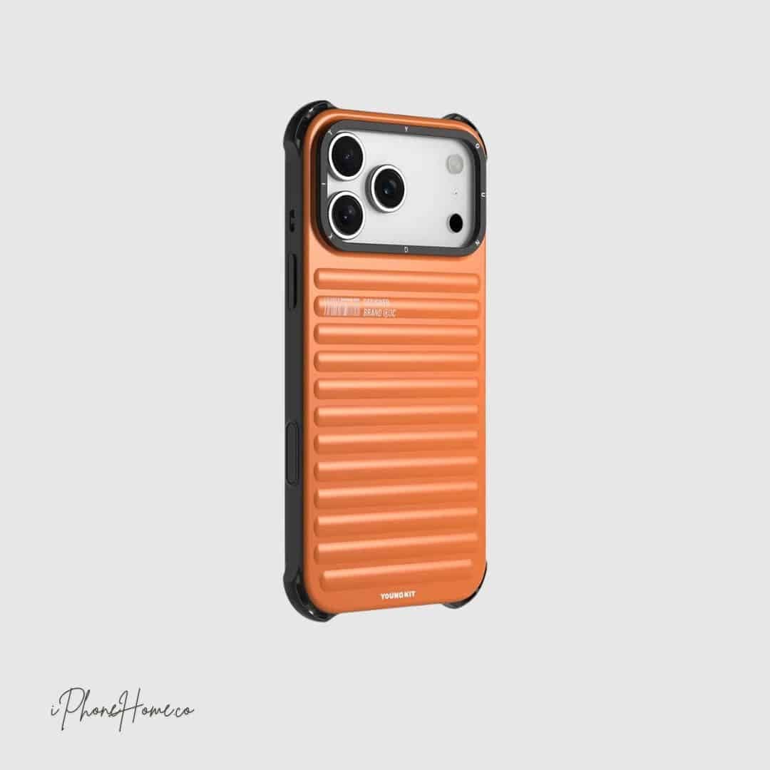 قاب یانگ کیت True Color Magnetic نارنجی Iphone 17 Pro (8669)