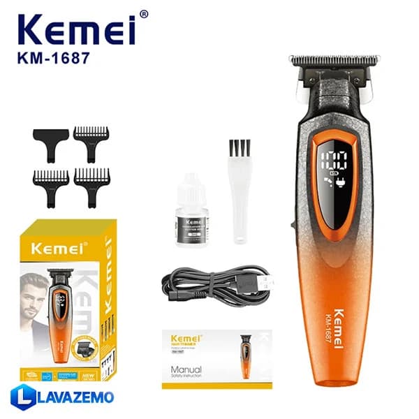 ماشین اصلاح کیمی مدل KM-1687 — تصویر ۸