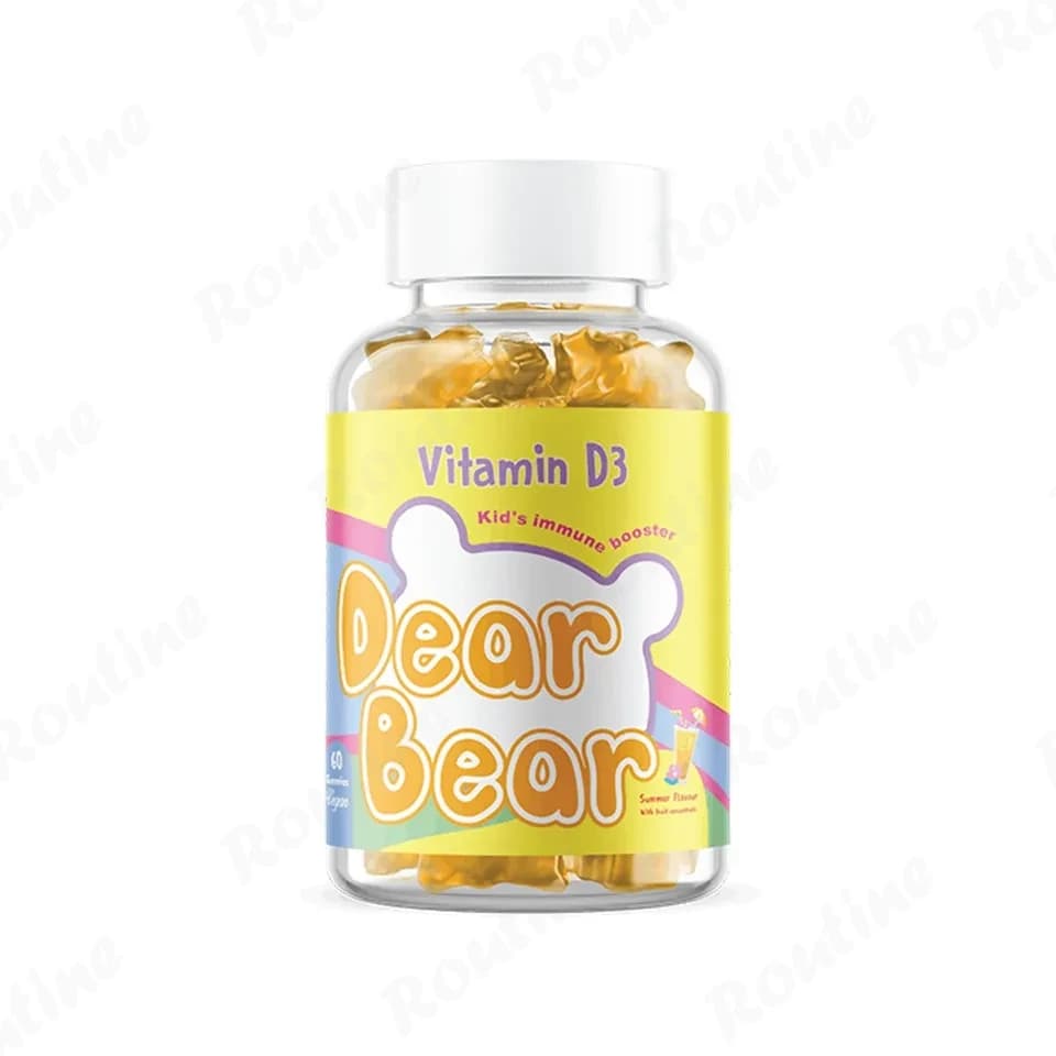 پاستیل ویتامین د3 DEAR BEAR بی‌اس‌کی 60 عددی — تصویر ۳