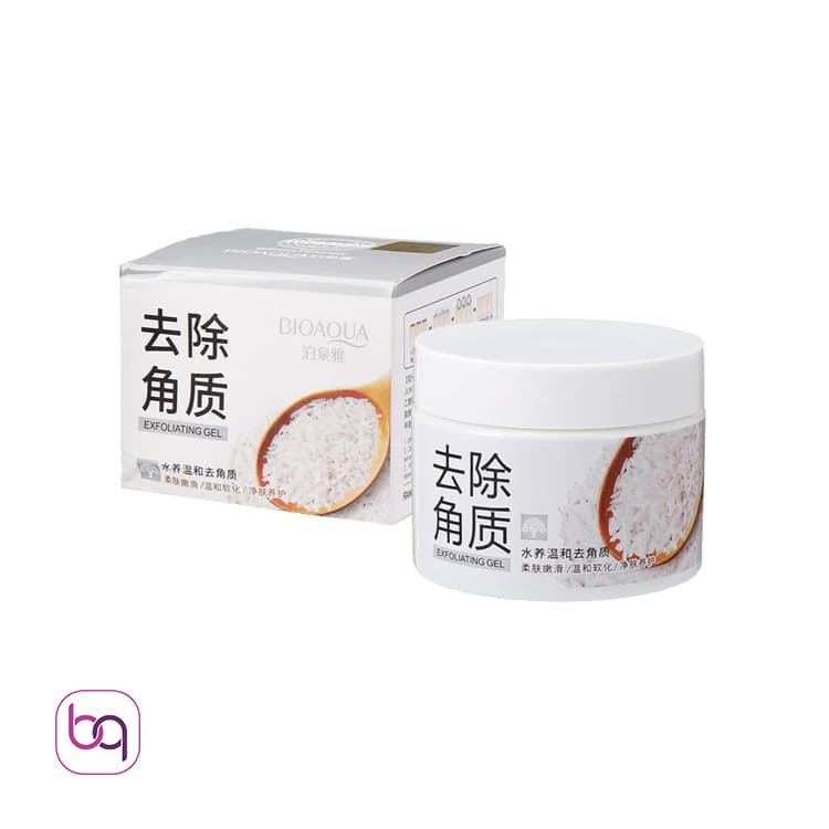ژل اسکراب لایه بردار برنج بیوآکوا Bioaqua