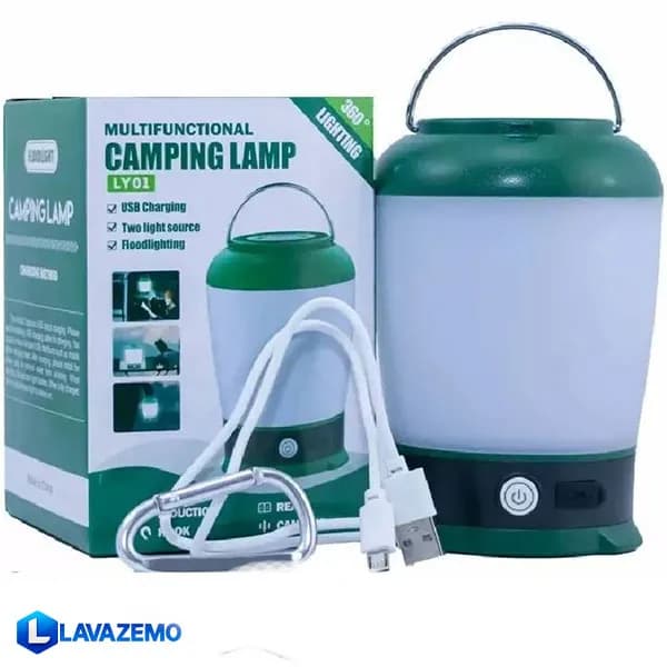 چراغ فانوسی شارژی 360 مدل LY01 — تصویر ۷