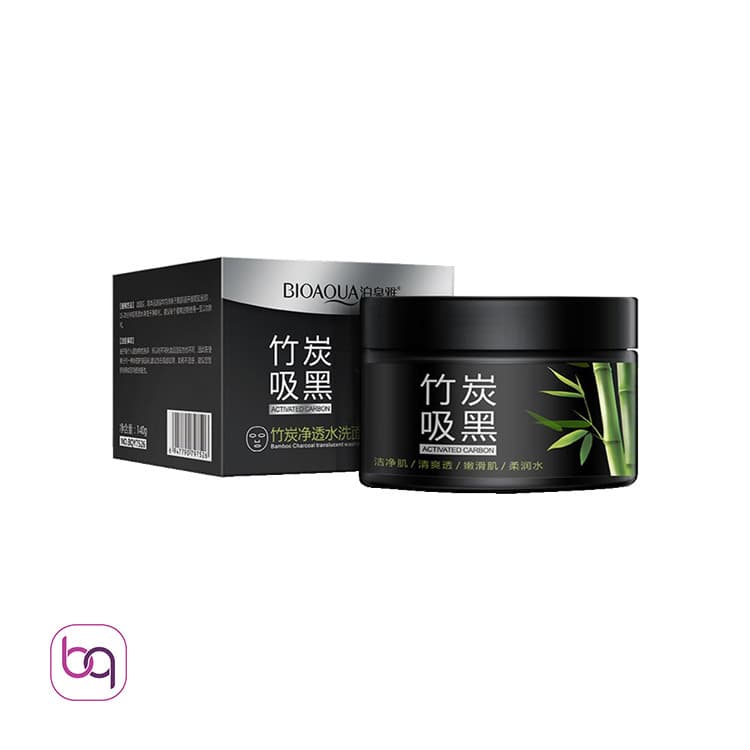 ماسک زغال فعال و بامبو بیوآکوا Bioaqua