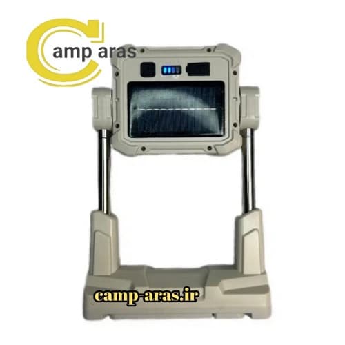 پروژکتور شارژی خورشیدی تلسکوپی مدل XH-018 پایهدار — تصویر ۵