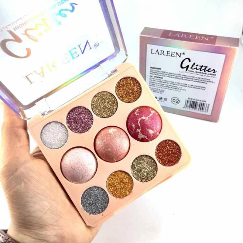 پالت سایه چشم و رژ گونه لارن Lareen — تصویر ۱۱