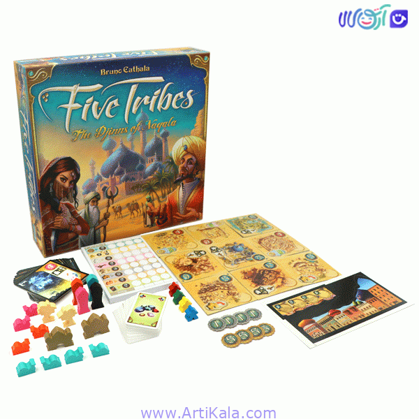 بازی فکری پنج قبیله Five Tribes