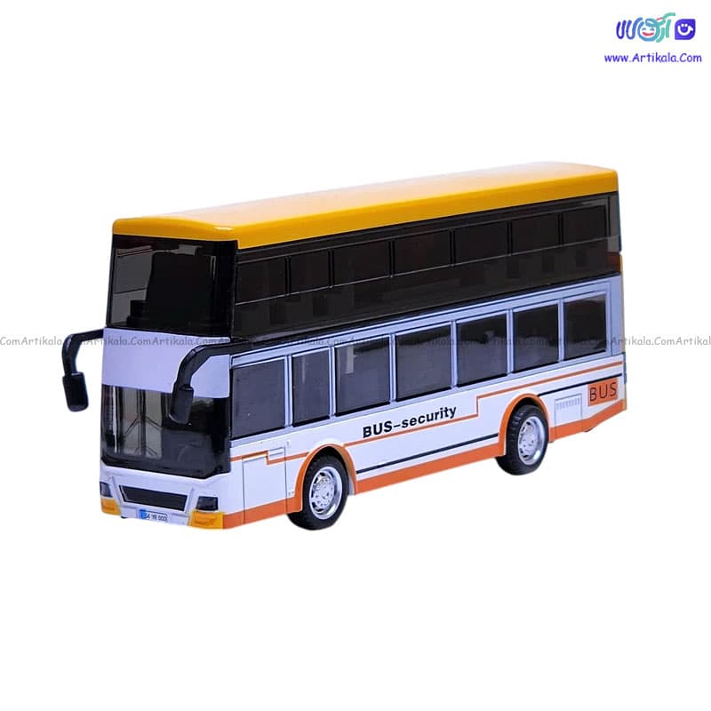 ماشین فلزی اتوبوس مدل BUS SECURITY کد YD632