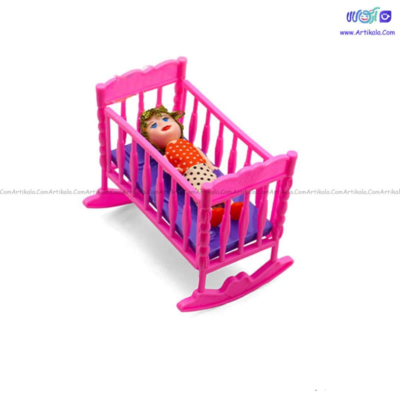 اسباب بازی عروسک با گهواره برند آتا تویز