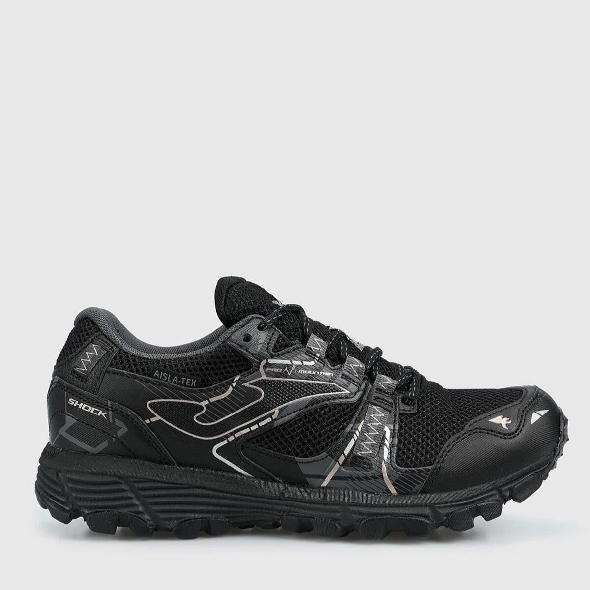 کفش تریل رانینگ مدل SHOCK LADY 2331 BLACK AISLATEX