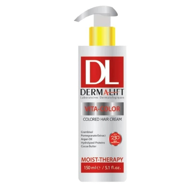 کرم مو درمالیفت مناسب موهای رنگ شده حجم 150mL — تصویر ۳