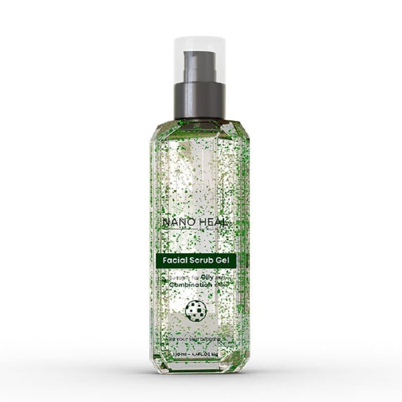 ژل اسکراب نانوهیل مناسب پوست چرب و مختلط حجم 150mL