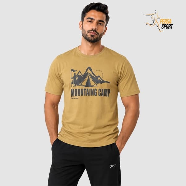 تیشرت آستین کوتاه پرساویر مدل Mountain Camp — تصویر ۷