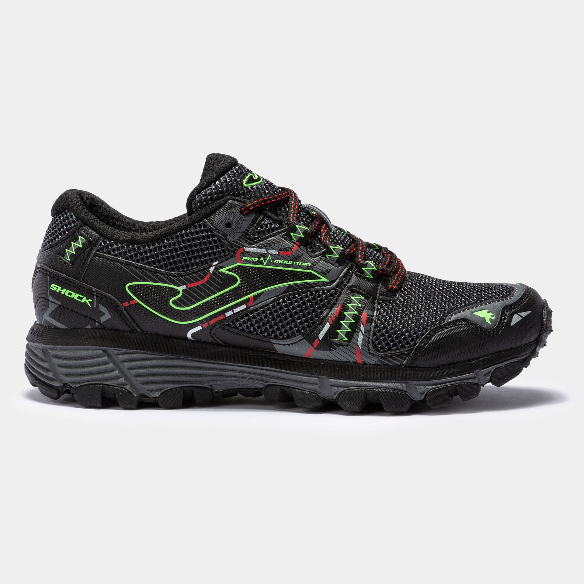 کفش تریل مردانه مدل TK.SHOCK MEN 2201 BLACK LIME