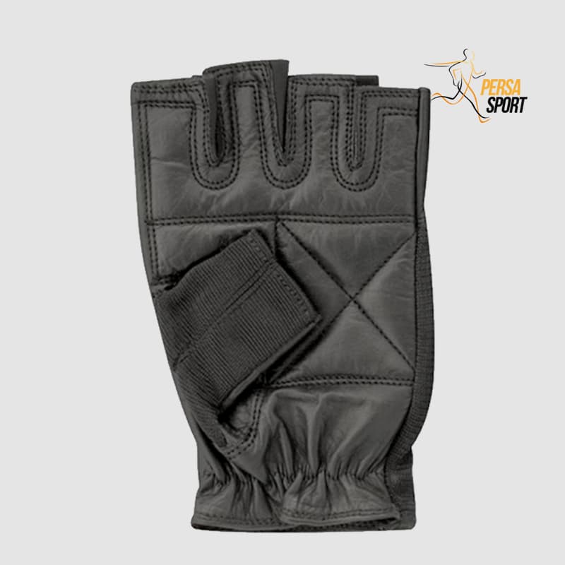 دستکش بدنسازی Spandex Leather Fitness Gloves — تصویر ۳