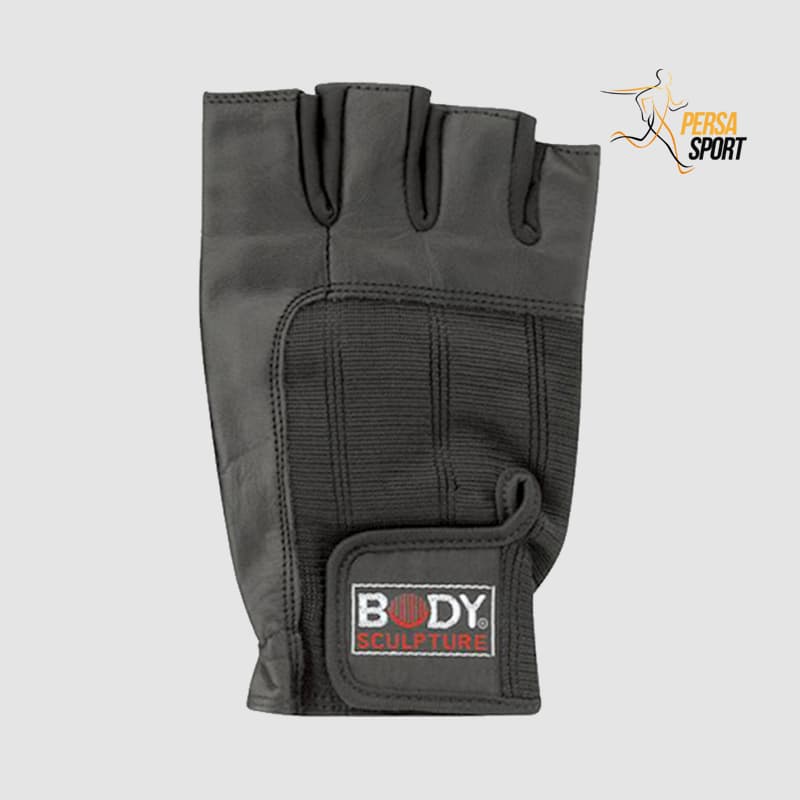 دستکش بدنسازی Spandex Leather Fitness Gloves — تصویر ۴