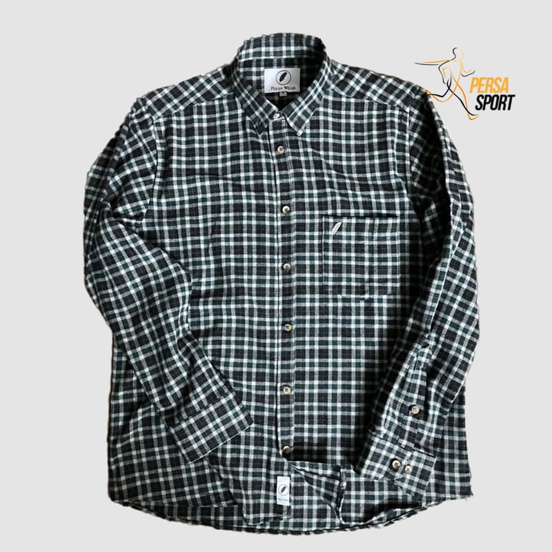 پیراهن مردانه پرساویر Persa Check V2 white