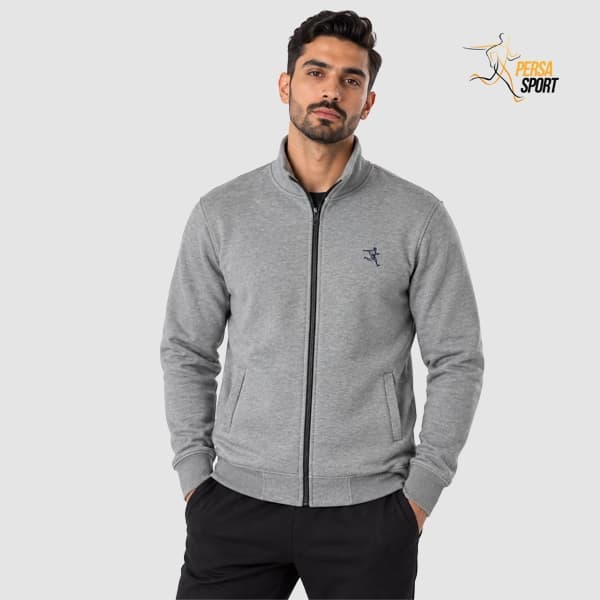 سویشرت فول زیپ پرسااسپرت Tiger 2 Melange — تصویر ۷