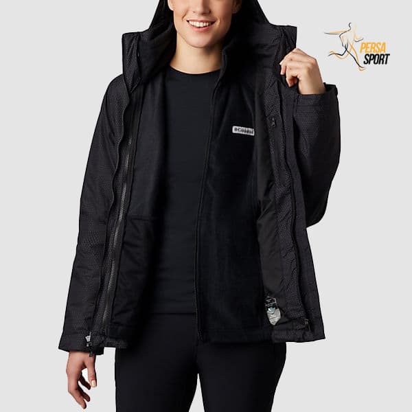 کاپشن زنانه کلمبیا Ruby River Interchange Jacket Black — تصویر ۳