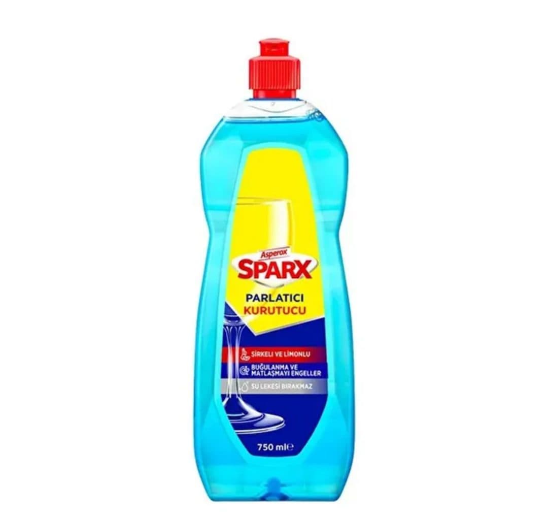 مایع جلادهنده ماشین ظرفشویی آسپروکس Asperox SPARX با رایحه لیمو حجم 750 میل — تصویر ۴