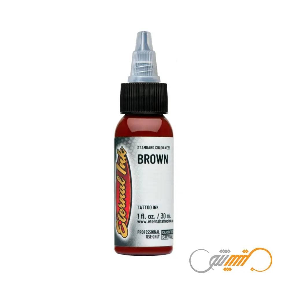 رنگ تتو اترنال Eternal Brown — تصویر ۵