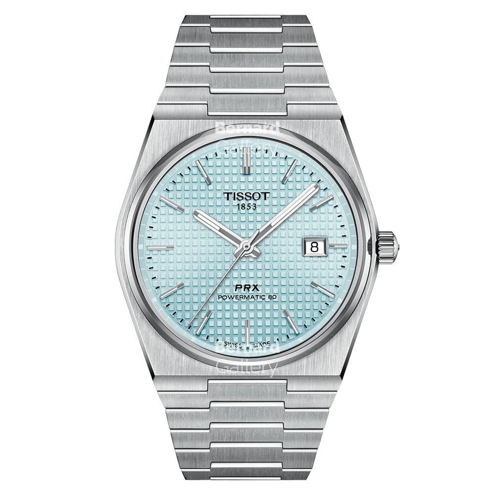 ساعت مچی مردانه تیسوت Tissot PRX Powermatic 80 Ice-Blue