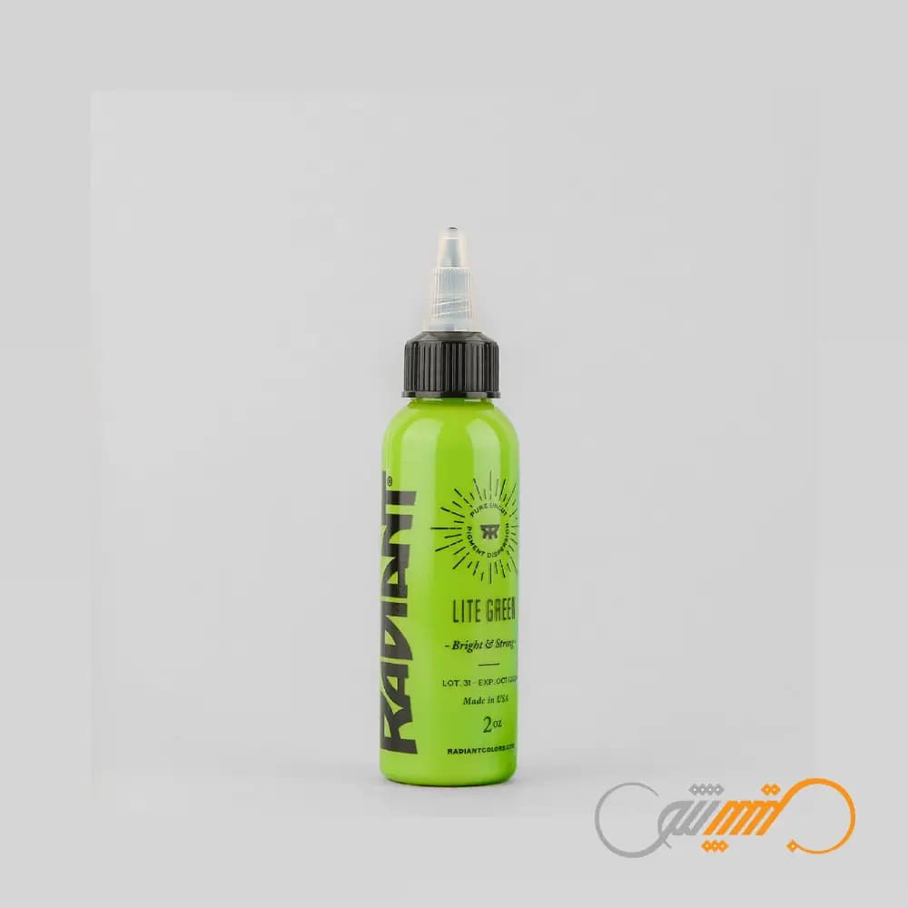 رنگ تتو رادیانت Radiant Lite Green — تصویر ۲