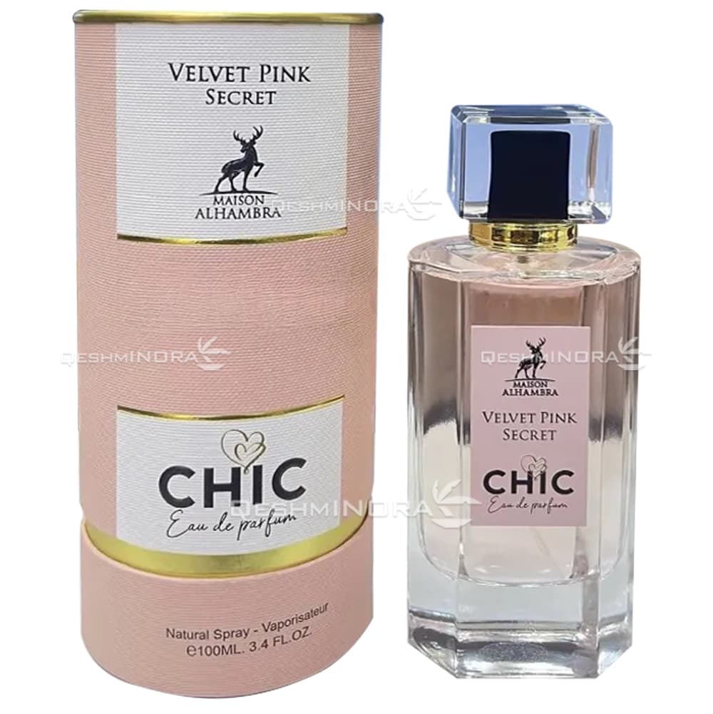 ادکلن ولوت پینک سکرت چیک الحمبرا Chic Velvet Pink Secret Alhambra (ویکتوریا سکرت لاو Victoria Secret Love)