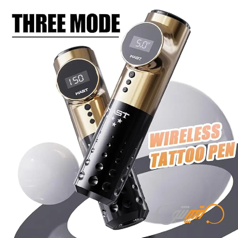 دستگاه تتو وایرلس مست آرچر 5 ستاره Mast Archer 5 Star Wireless — تصویر ۸