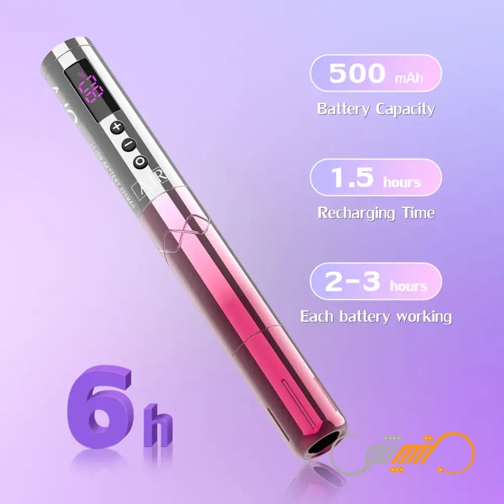 دستگاه تتو وایرلس لولا ایر ای زد EZ LOLA AIR Wireless — تصویر ۷