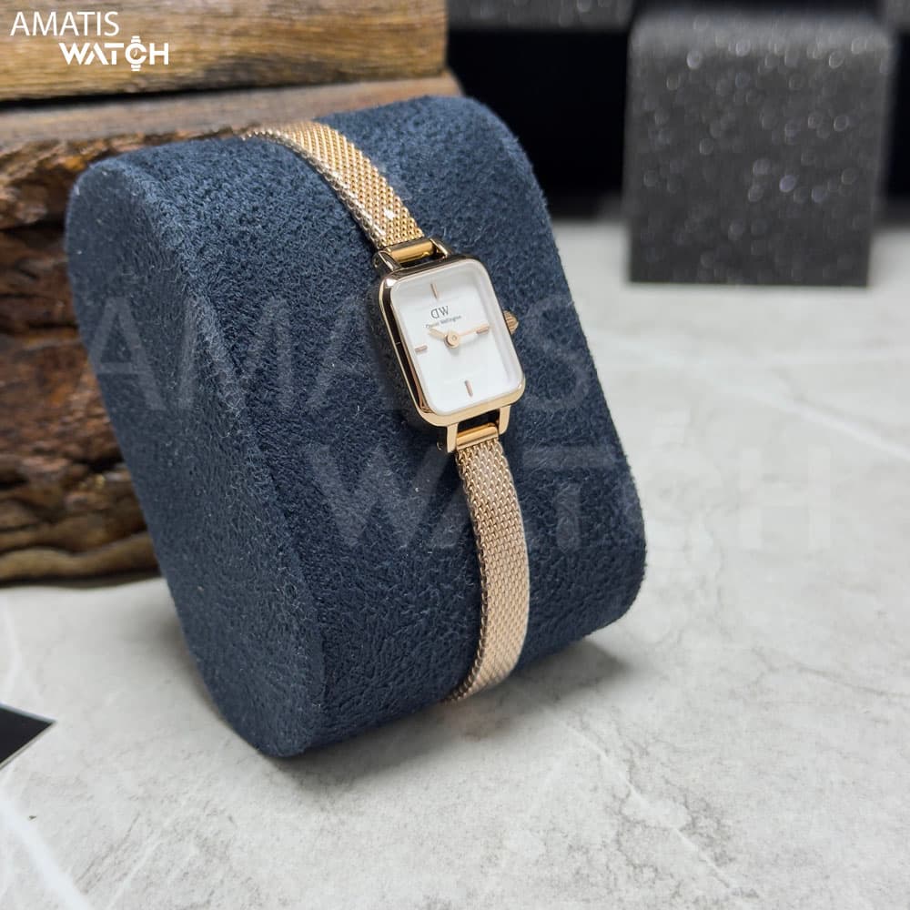 ساعت مچی زنانه دنیل ولینگتون Daniel Wellington Quadro Mini Sterling DW00100651 — تصویر ۱۲