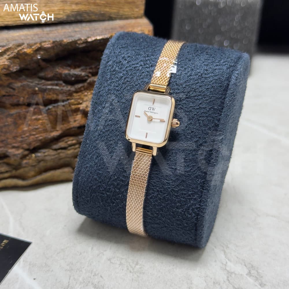 ساعت مچی زنانه دنیل ولینگتون Daniel Wellington Quadro Mini Sterling DW00100651 — تصویر ۹