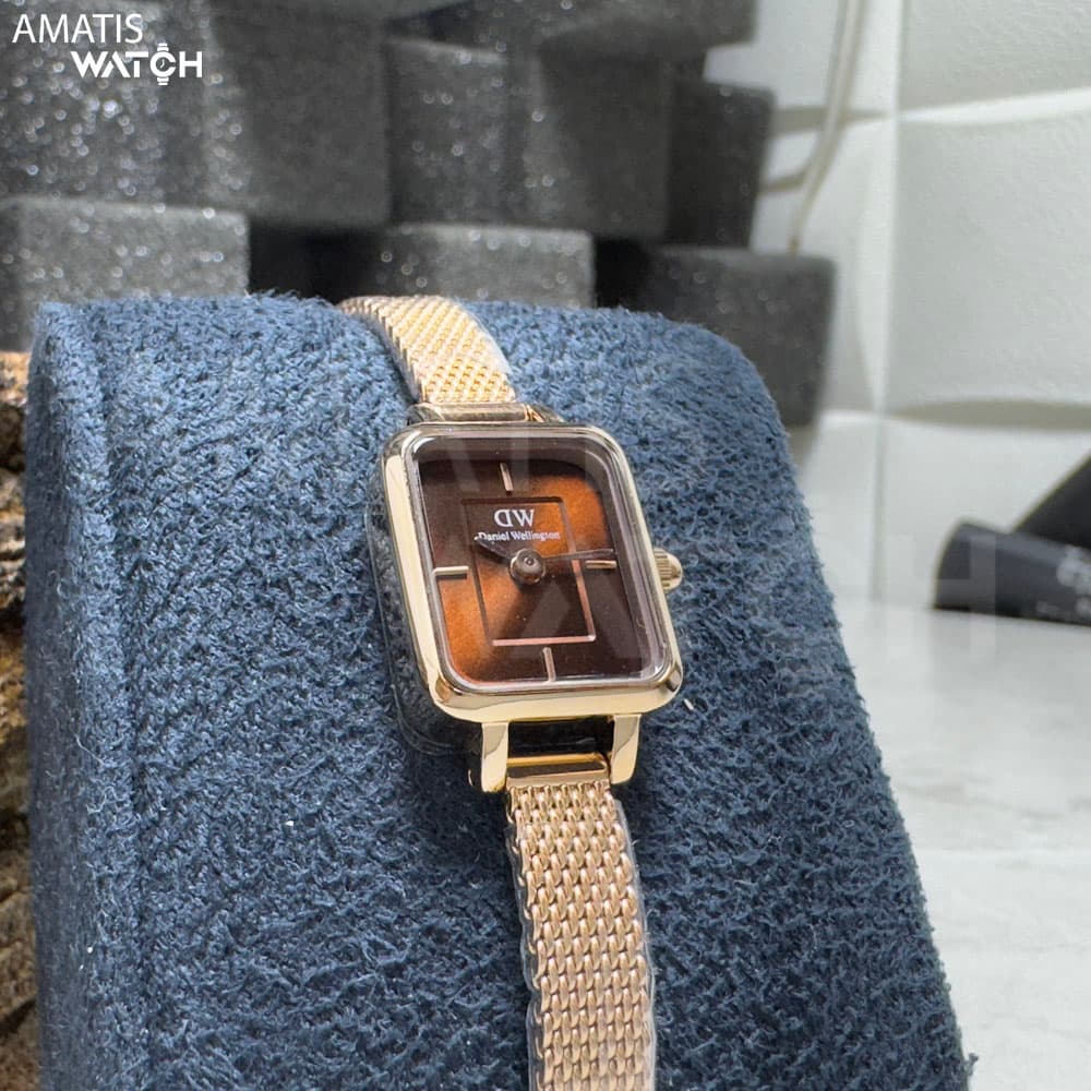 ساعت مچی زنانه دنیل ولینگتون Daniel Wellington Quadro Mini Sterling DW00100649 — تصویر ۱۰