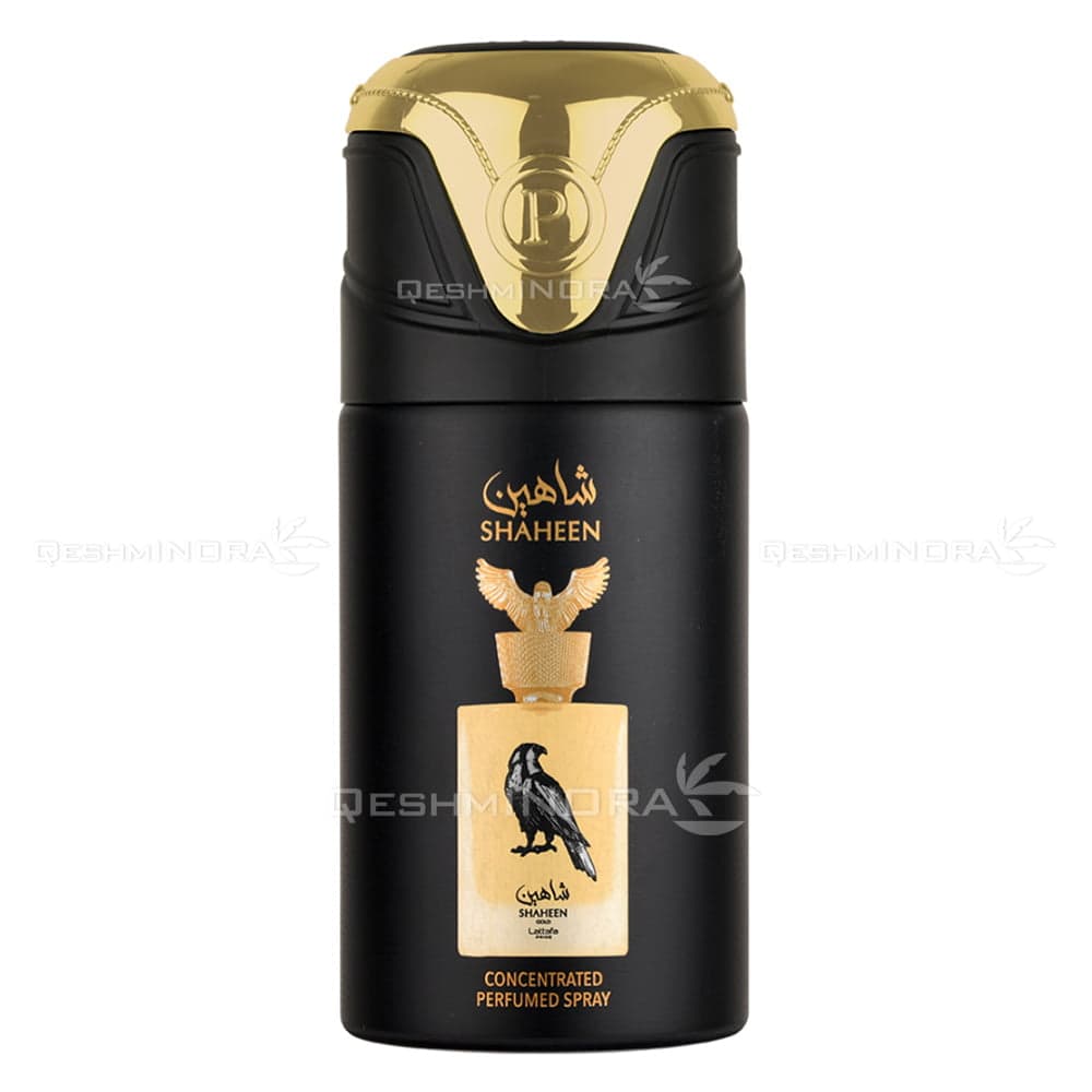 اسپری بدن شاهین گلد لطافه پراید Shaheen Gold Lattafa Pride