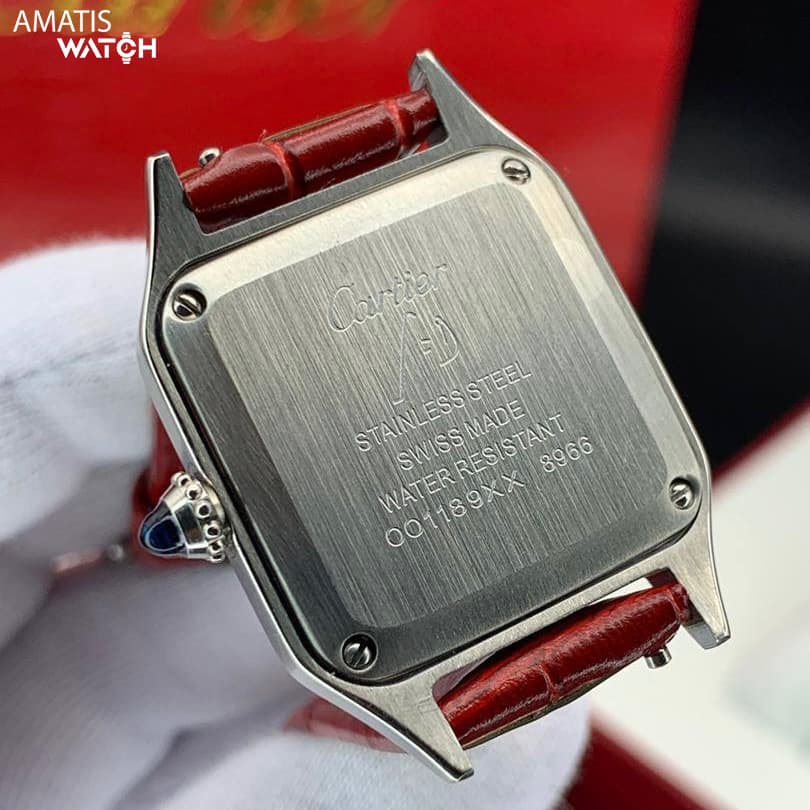 ساعت مچی زنانه کارتیر Cartier Santos Dumont W20137XB — تصویر ۶