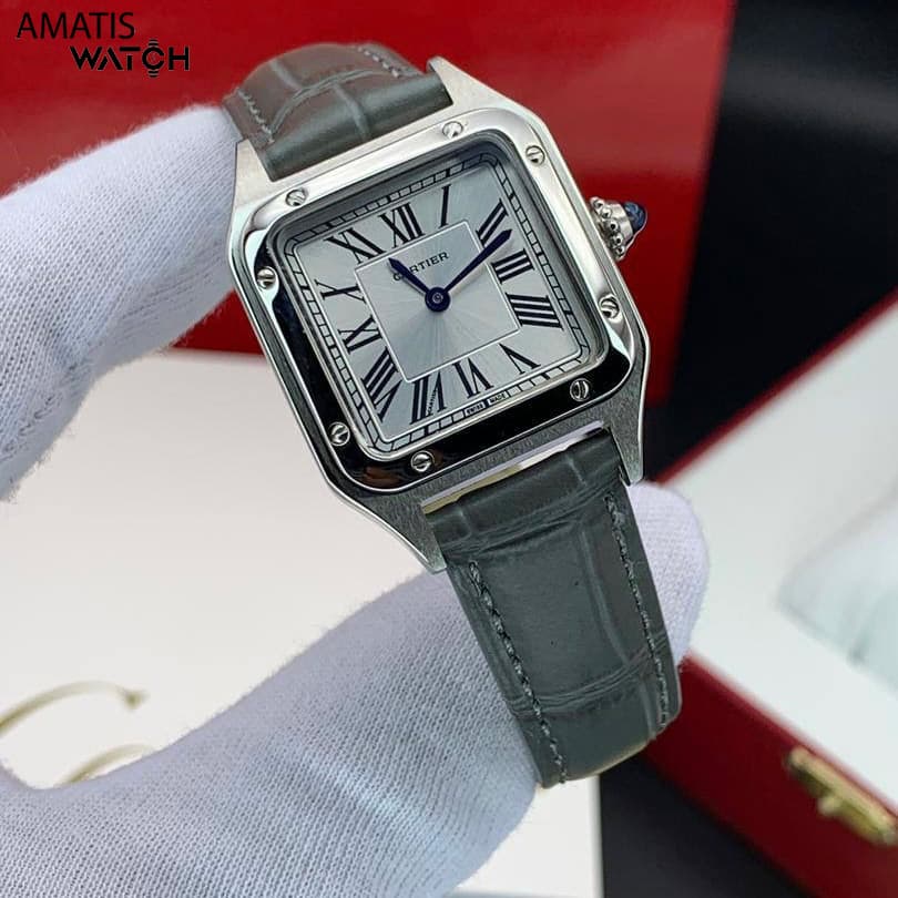 ساعت مچی زنانه کارتیر Cartier Santos Dumont W20134XB — تصویر ۵