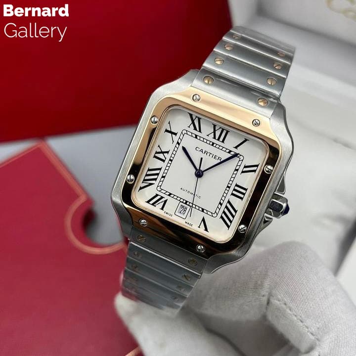 ساعت مچی مردانه کارتیر Cartier Santos — تصویر ۳