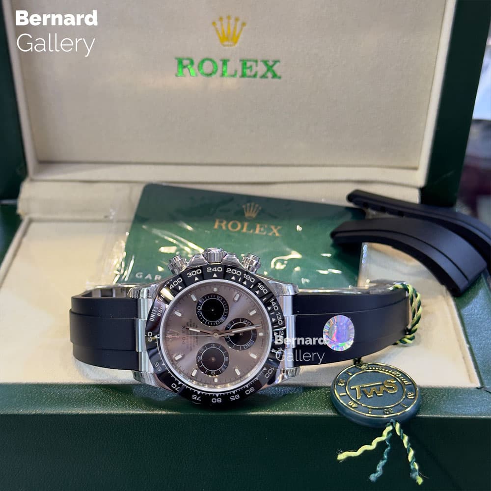 ساعت مچی مردانه رولکس کیفیت مستر کلین Rolex Cosmograph Daytona Oysterflex — تصویر ۳