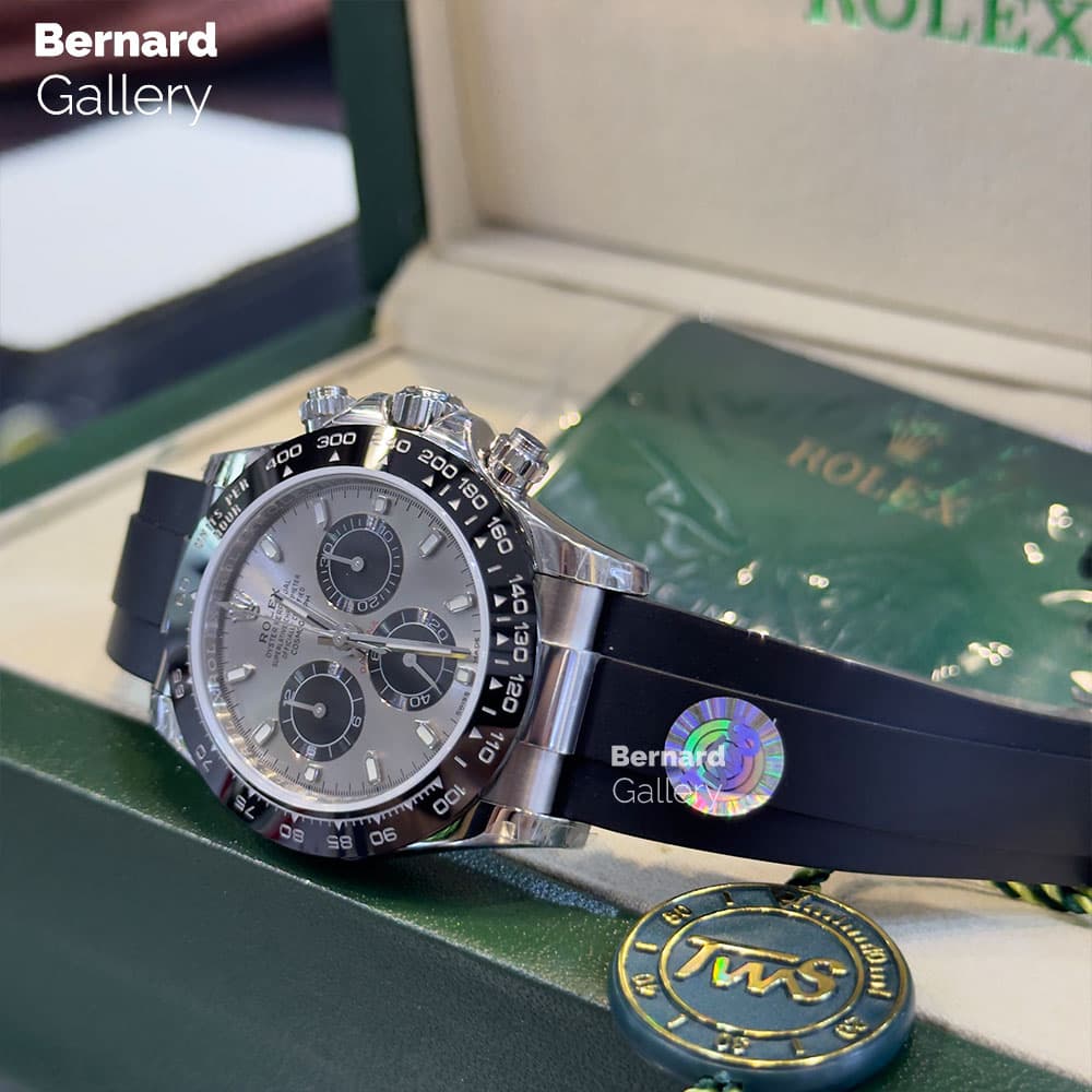 ساعت مچی مردانه رولکس کیفیت مستر کلین Rolex Cosmograph Daytona Oysterflex — تصویر ۴