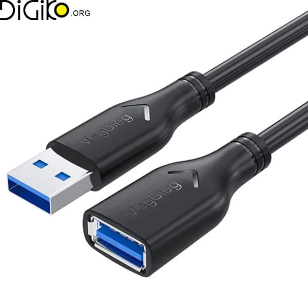 کابل افزایش USB3.0 وگیگ نیم متری V-U313 — تصویر ۱۱