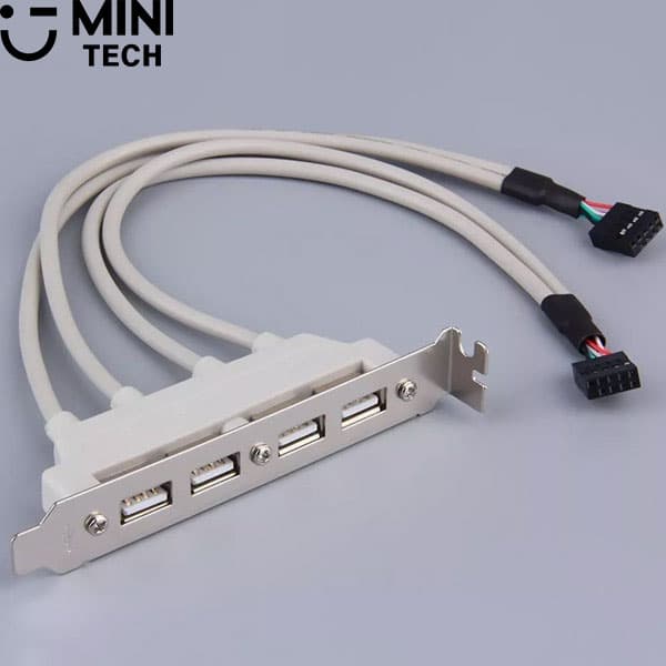 براکت چهار پورت USB مینی تک — تصویر ۴