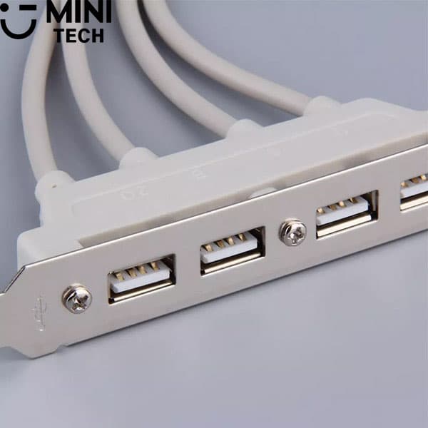 براکت چهار پورت USB مینی تک — تصویر ۵