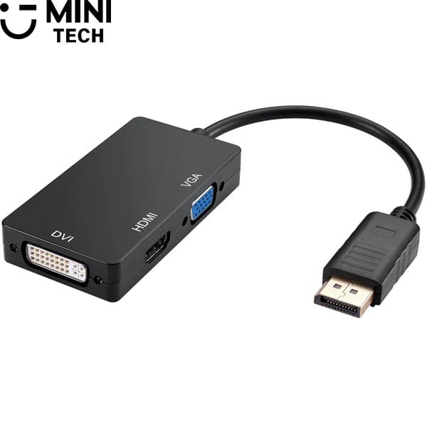 تبدیل DP به HDMI،VGA،DVI مینی تک