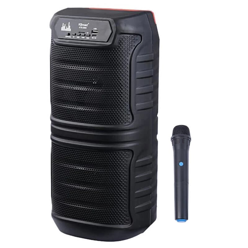 اسپیکر بلوتوثی کی برود KTS-2060 + میکروفون — تصویر ۱۰