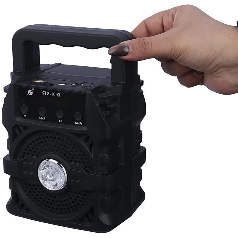 اسپیکر بلوتوثی کی برود KTS-1093 + ریموت کنترل — تصویر ۷