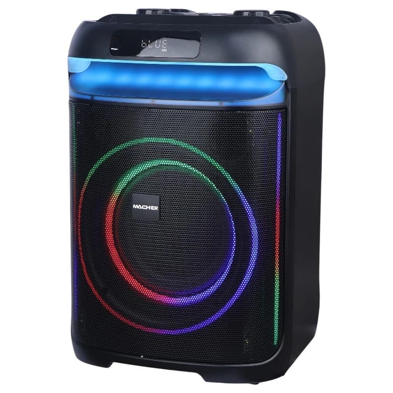 اسپیکر بلوتوثی مچر MR-880 + میکروفون و ریموت کنترل — تصویر ۵