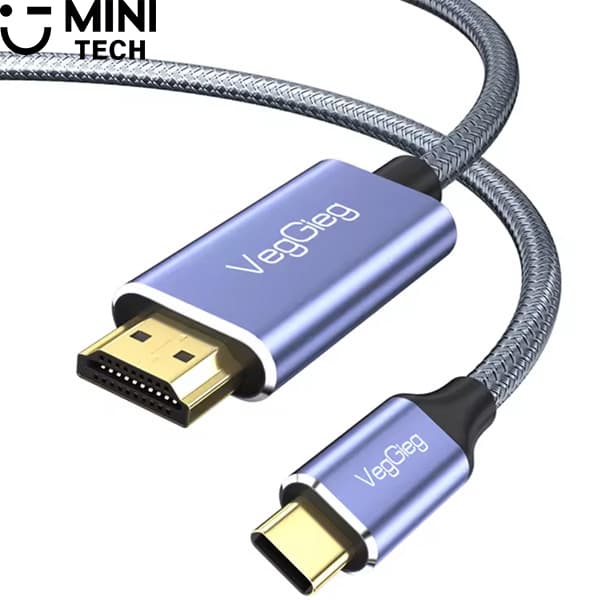 کابل TYPE-C به HDMI 4K وگیگ مدل V-Z625